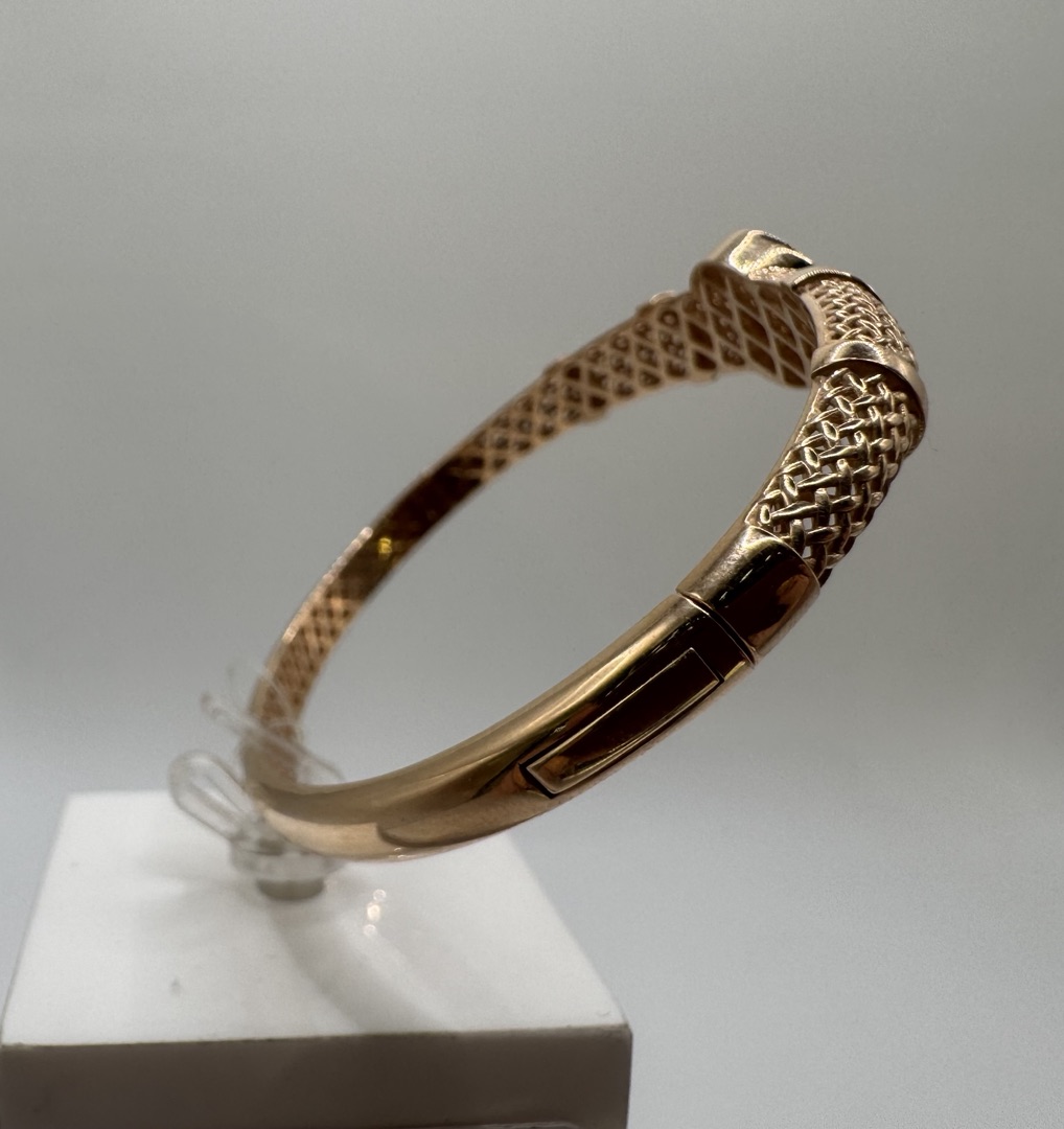 БРАСЛЕТ ЖЕСТКИЙ без камня (Au 585)