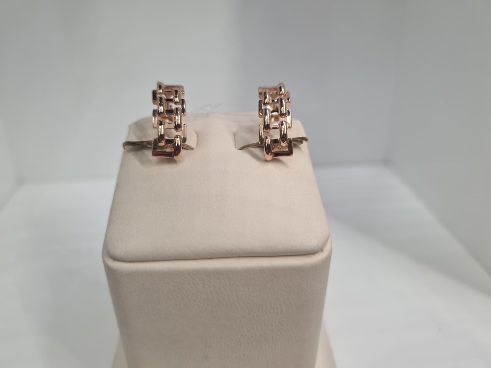 СЕРЬГИ БЕЗ КАМНЯ (Au 585)