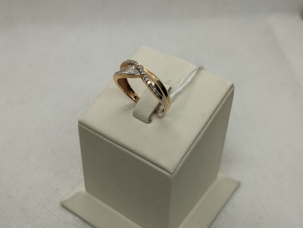 КОЛЬЦО БРИЛЛИАНТ Au 585