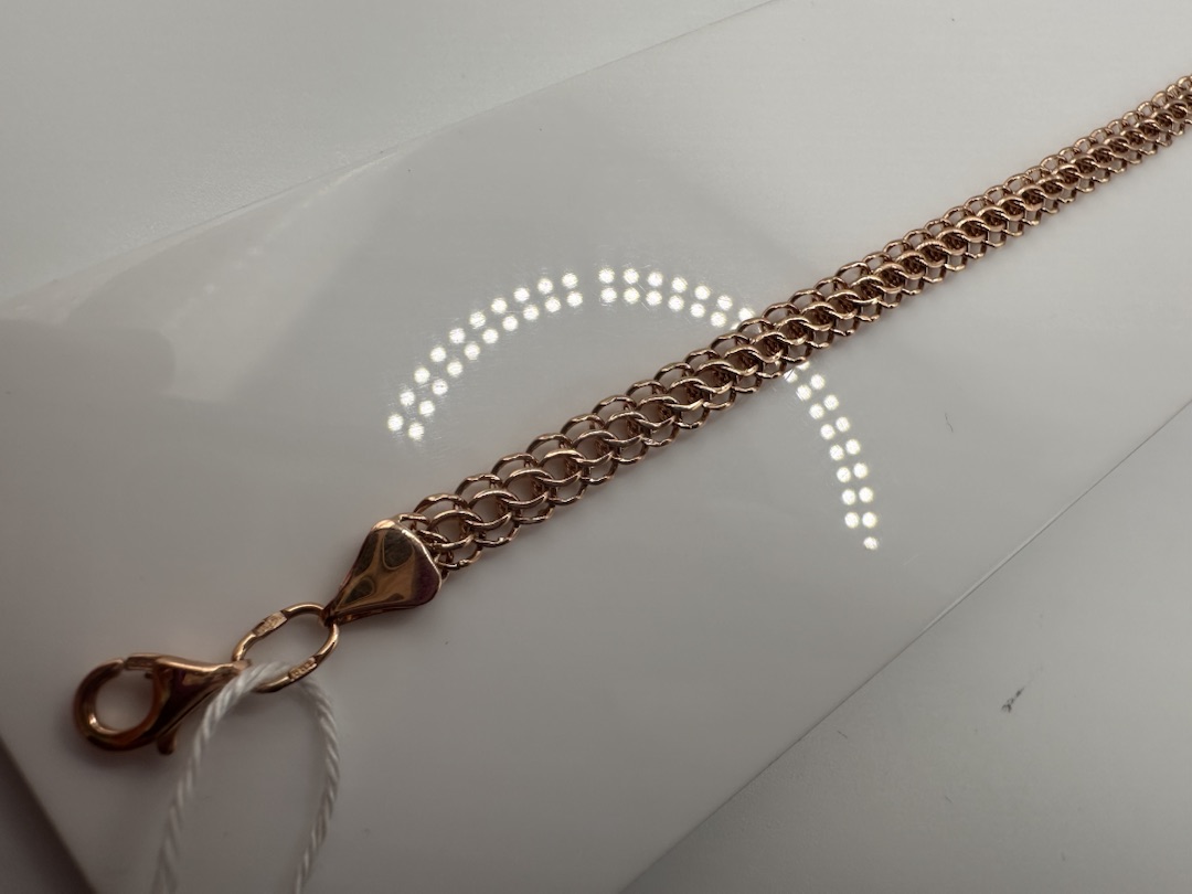 БРАСЛЕТ ПОЛНОВЕСНЫЙ Итальянка Au 585