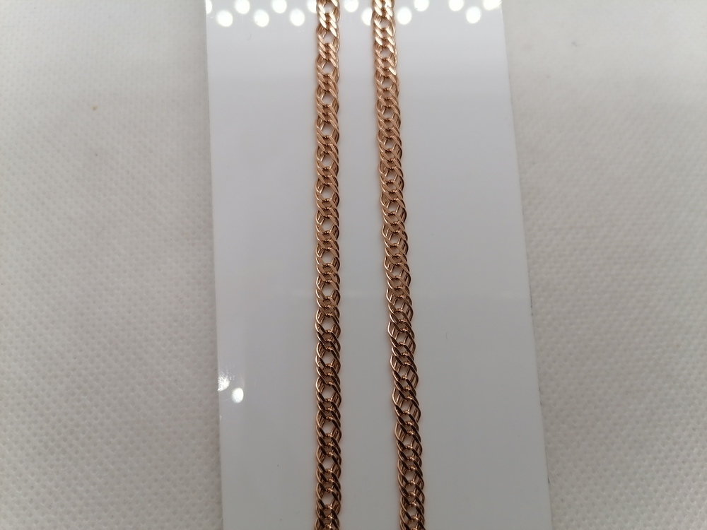 ЦЕПЬ ПОЛНОВЕСНАЯ Ромб тройной (Au 585)