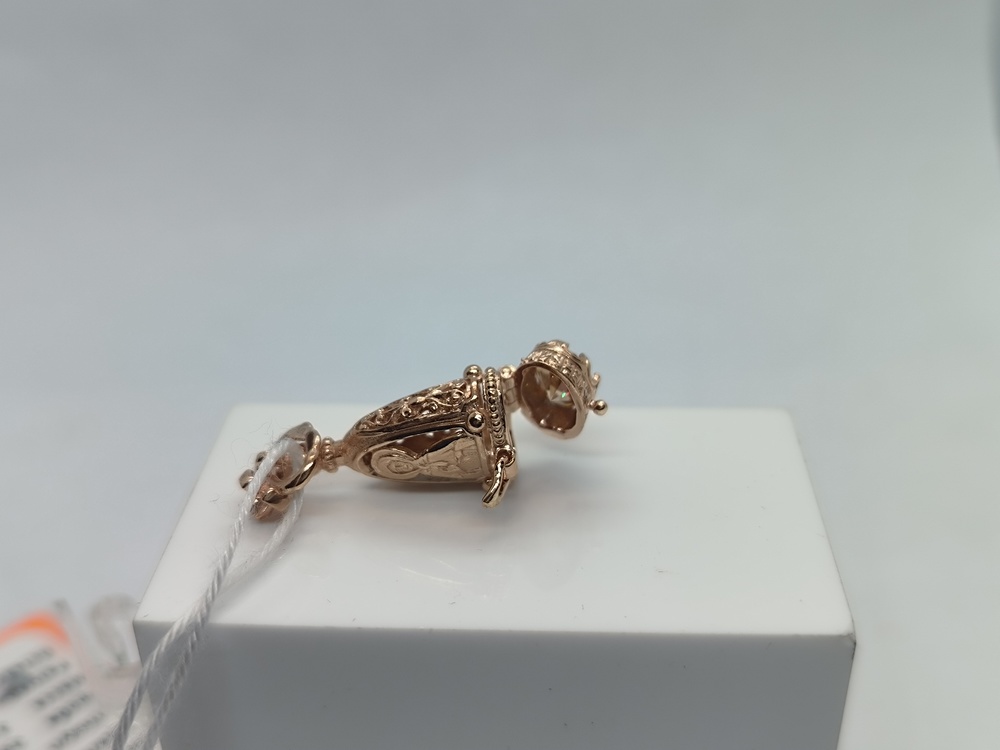 ПОДВЕСКА ИКОНА С КАМНЯМИ (Au 585)