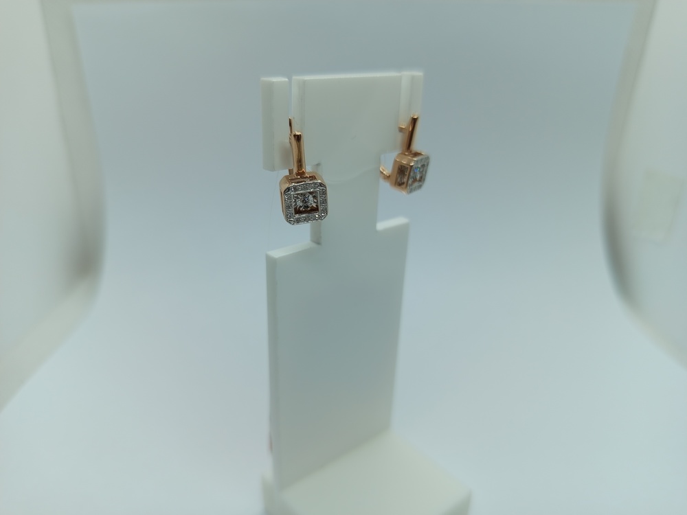 СЕРЬГИ БРИЛЛИАНТ (Au 585)