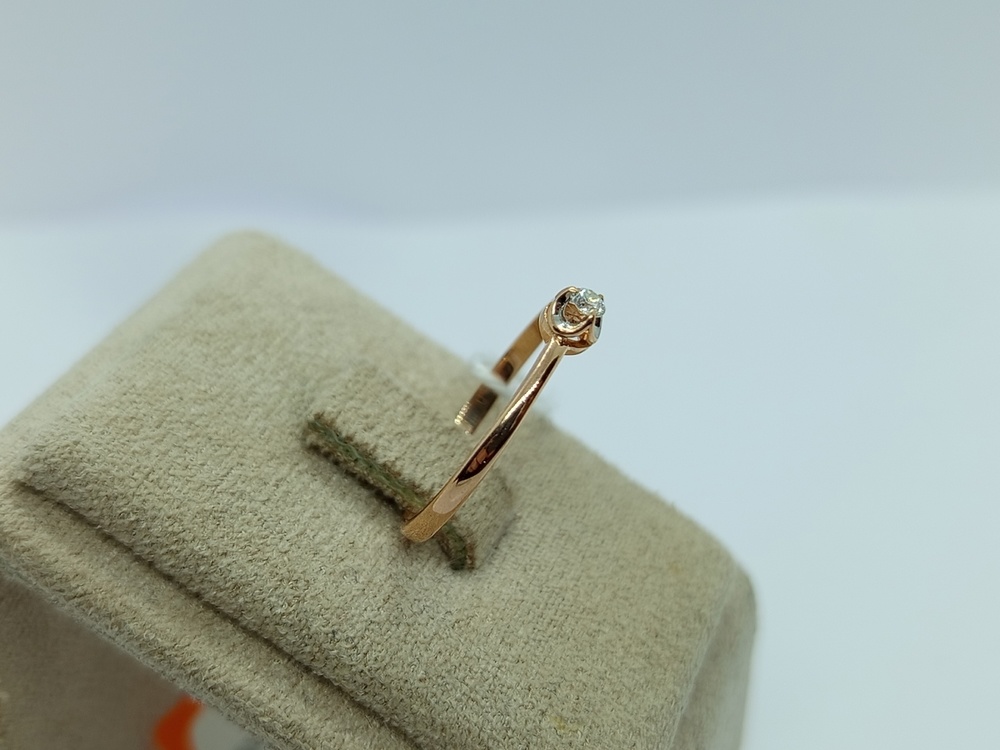 КОЛЬЦО БРИЛЛИАНТ Au 585