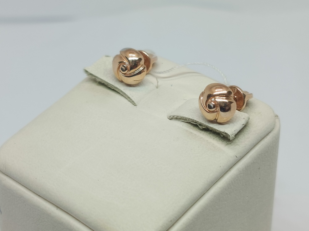 СЕРЬГИ ПУСЕТЫ (Au 585)