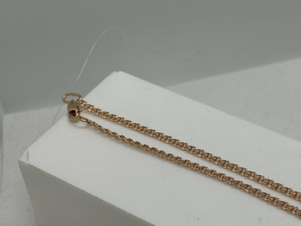 ЦЕПЬ ПУСТОТЕЛАЯ Бисмарк (Au 585)