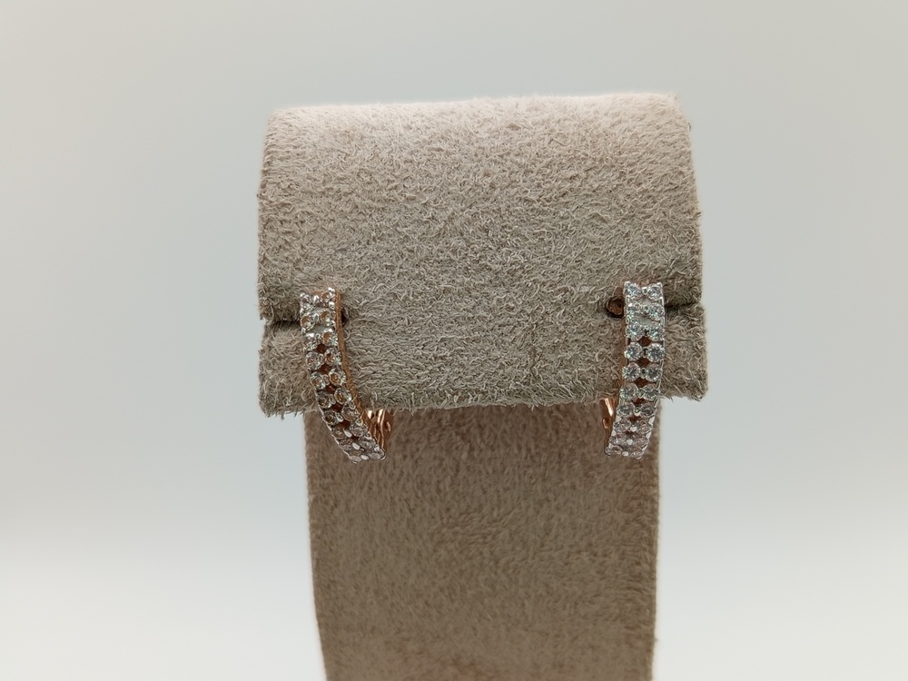 СЕРЬГИ С КАМНЯМИ (Au 585)