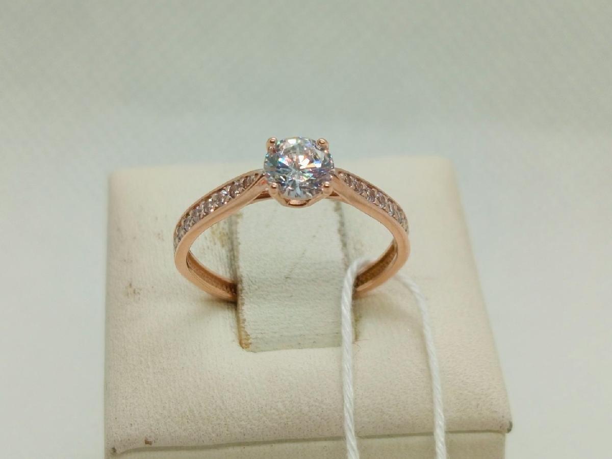 КОЛКМИ585 КОЛЬЦО С КАМНЯМИ (Au 585)