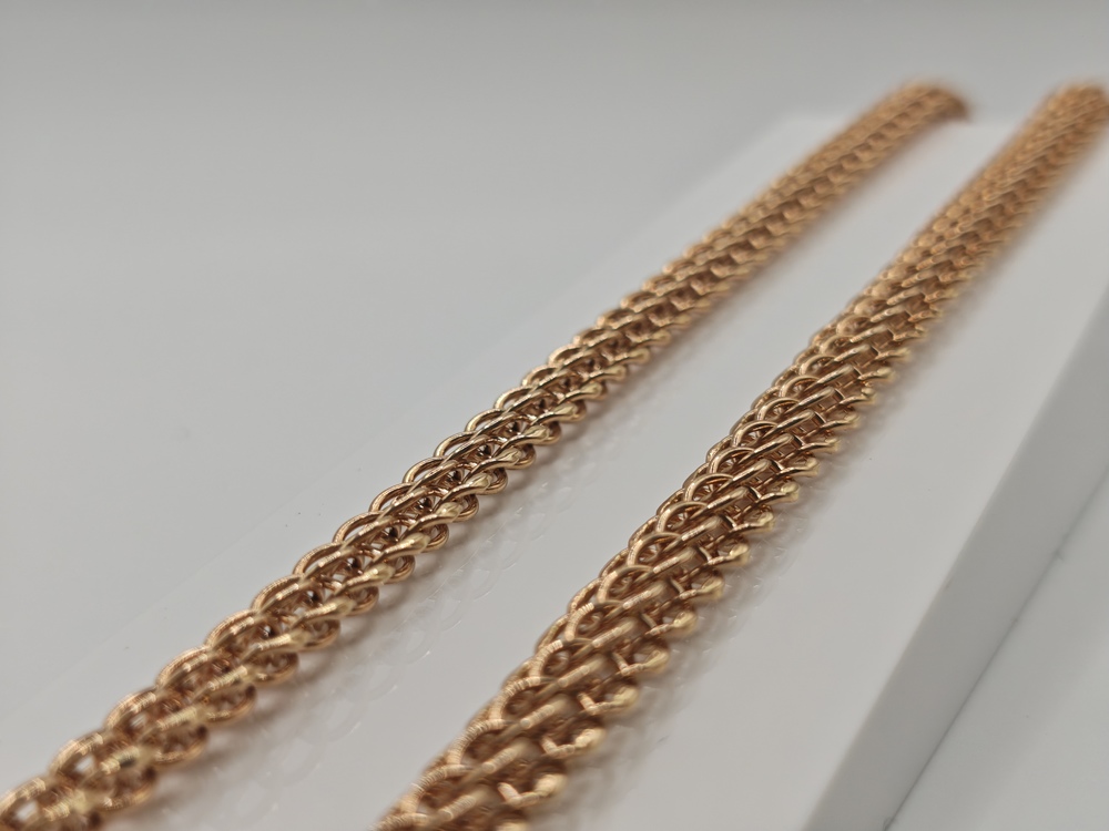 ЦЛИТ585 ЦЕПЬ ПОЛНОВЕСНАЯ Итальянка (Au 585)