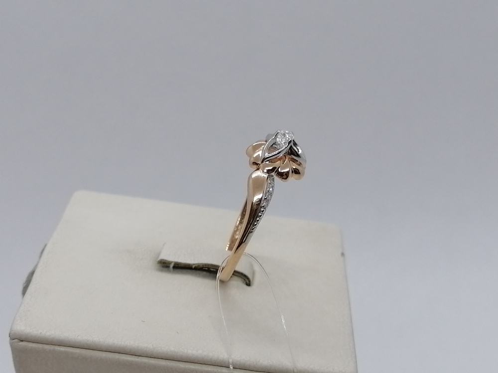 КОЛЬЦО БРИЛЛИАНТ (Au 585)