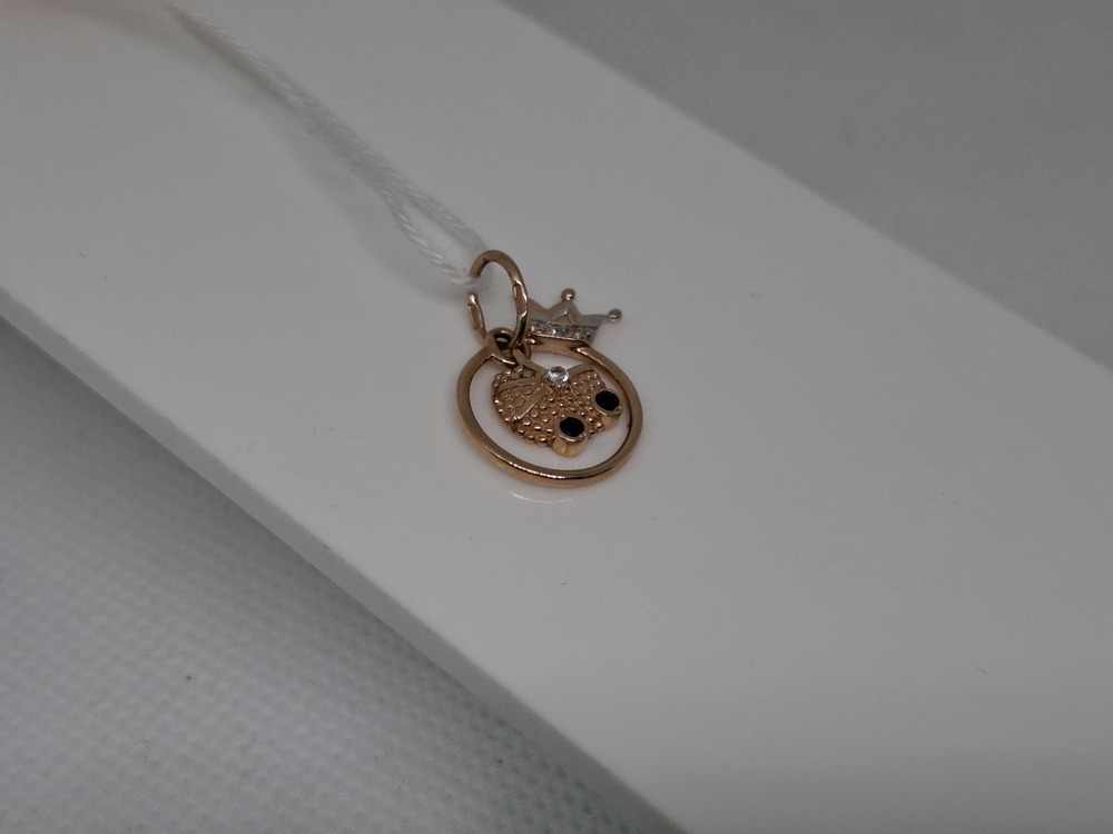 ПОДВЕСКА С КАМНЯМИ (Au 585)