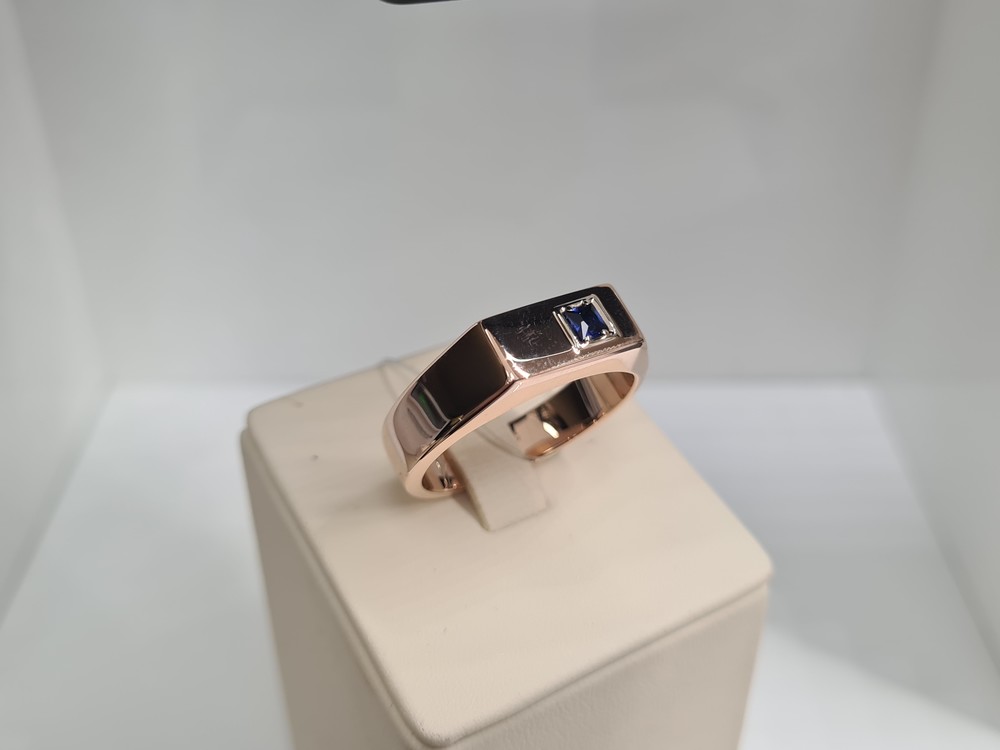 КОЛЬЦО ПЕЧАТКА с камнем (Au 585)