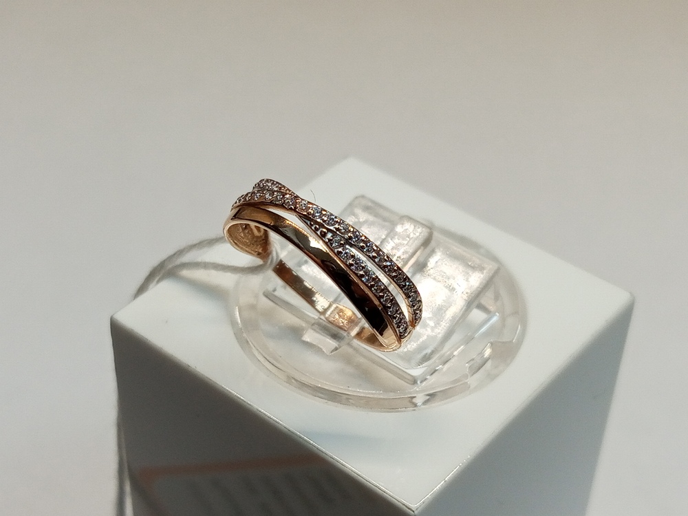 КОЛКМИ585 КОЛЬЦО С КАМНЯМИ (Au 585)
