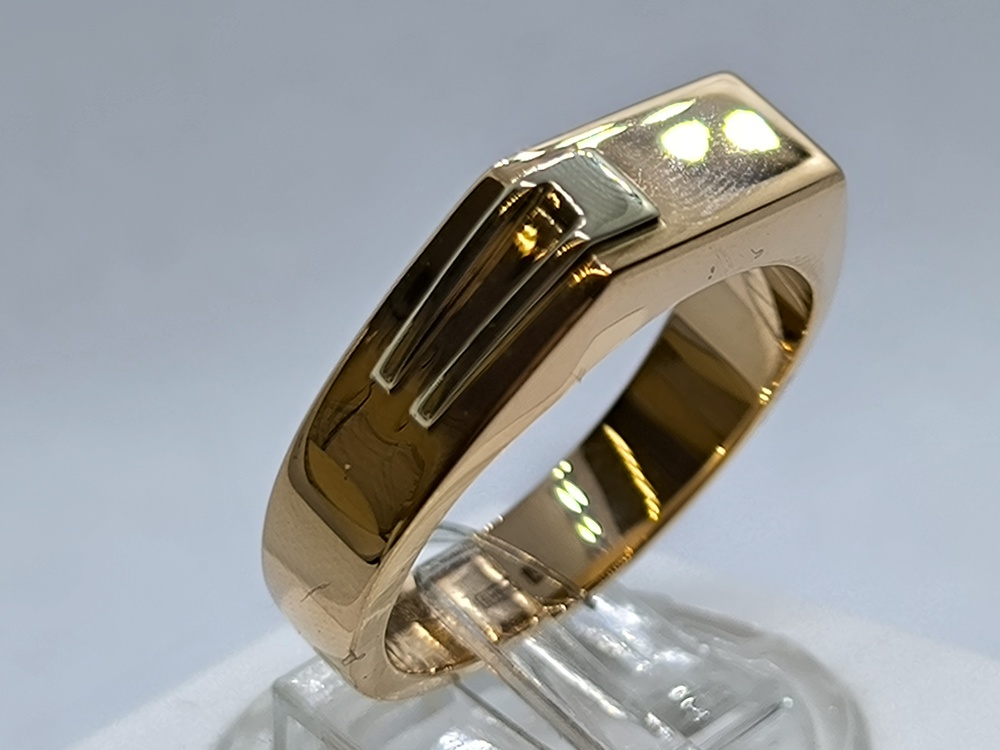 КОЛЬЦО ПЕЧАТКА без камня (Au 585)