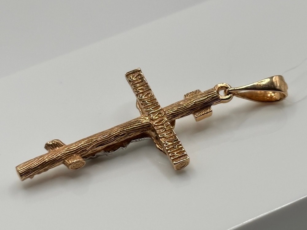 ПОДВЕСКА КРЕСТ (Au 585)