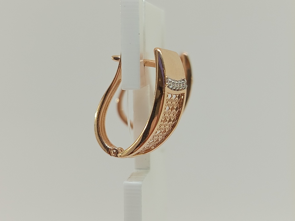 СЕРЬГИ С КАМНЯМИ (Au 585)