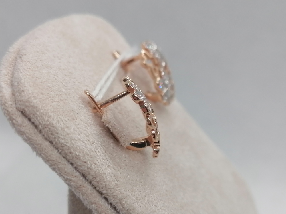 СЕРЬГИ С КАМНЯМИ (Au 585)