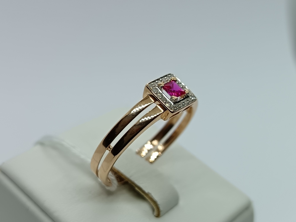 КОЛЬЦО БРИЛЛИАНТ Au 585