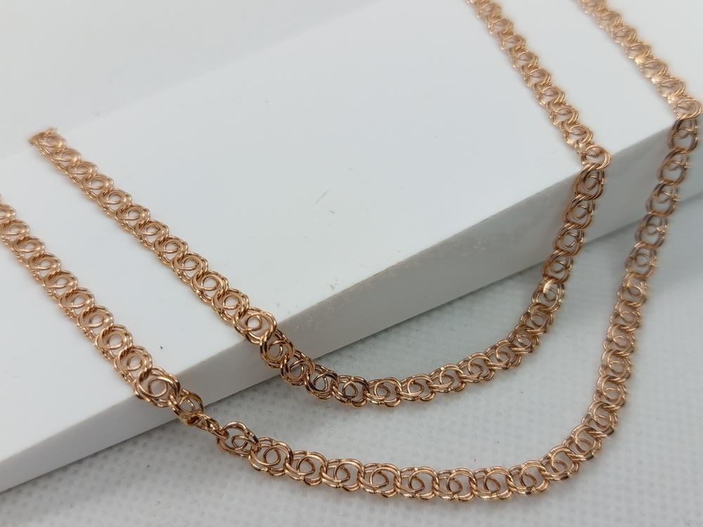 ЦЛБС585 ЦЕПЬ ПОЛНОВЕСНАЯ Бисмарк (Au 585)