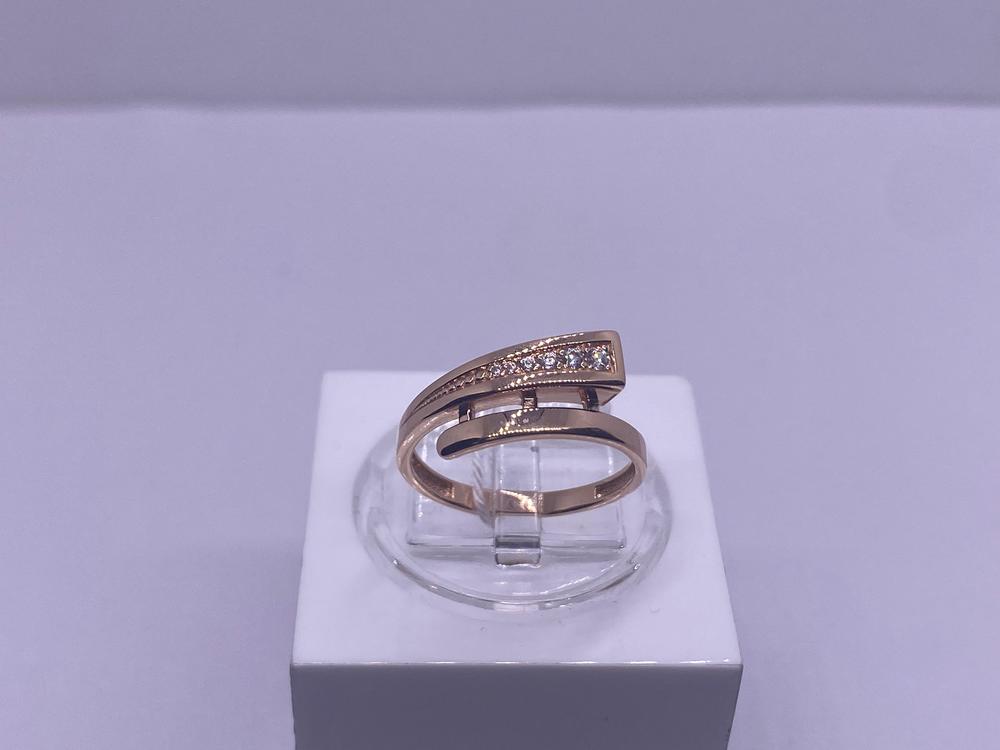 КОЛКМИ585 КОЛЬЦО С КАМНЯМИ (Au 585)