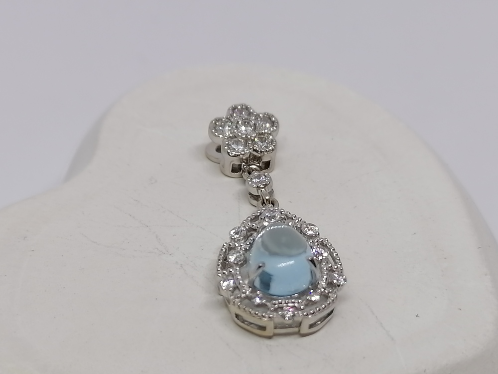 ПОДВЕСКА С КАМНЯМИ (Au 585)