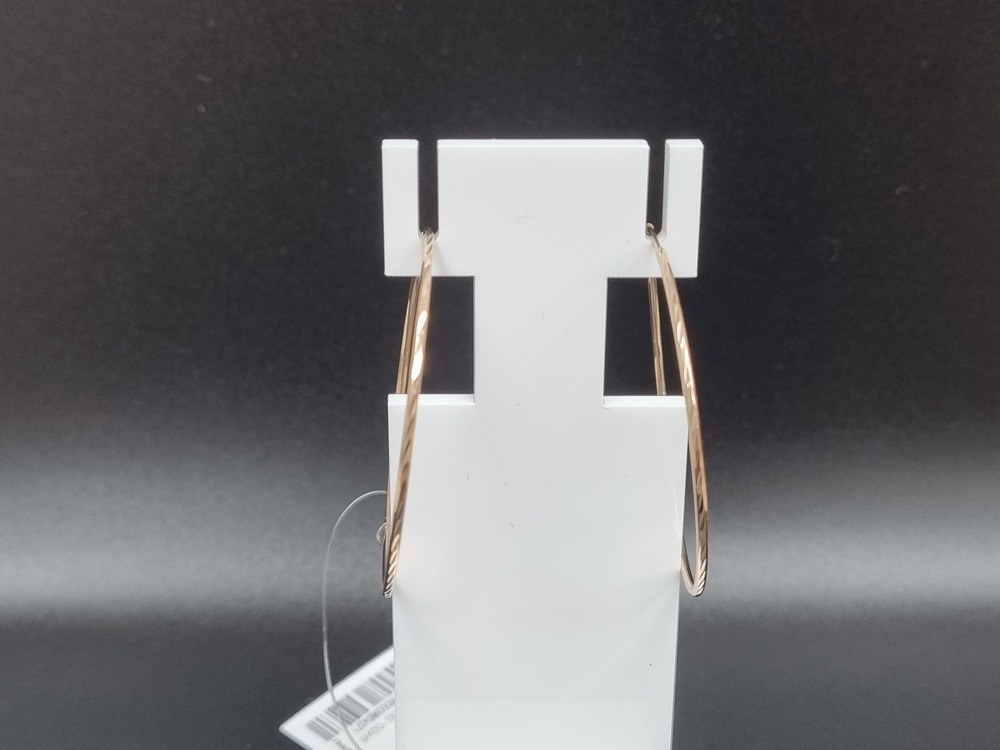 СЕРЬГИ КОНГО без камня (Au 585)