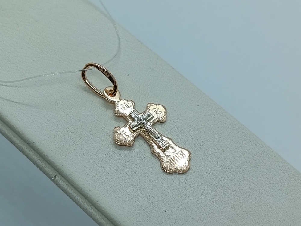 ПОДВЕСКА КРЕСТ (Au 585)