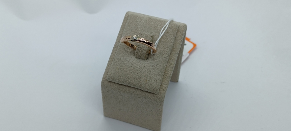 КОЛЬЦО БРИЛЛИАНТ Au 585