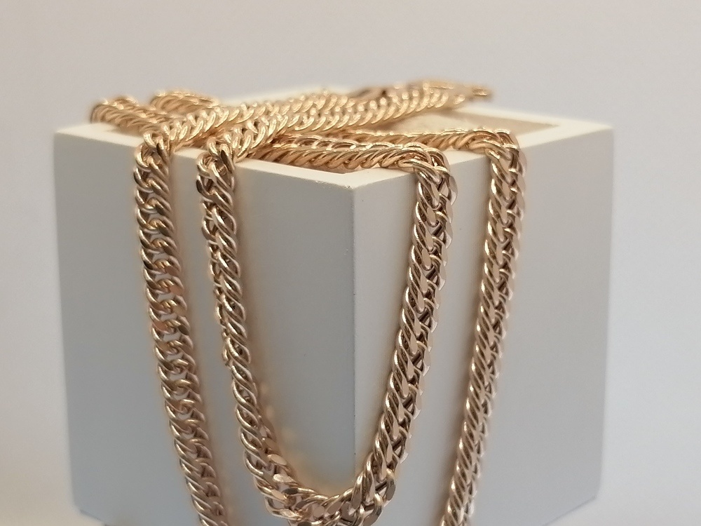 ЦЕПЬ ПУСТОТЕЛАЯ Панцирное (Au 585)