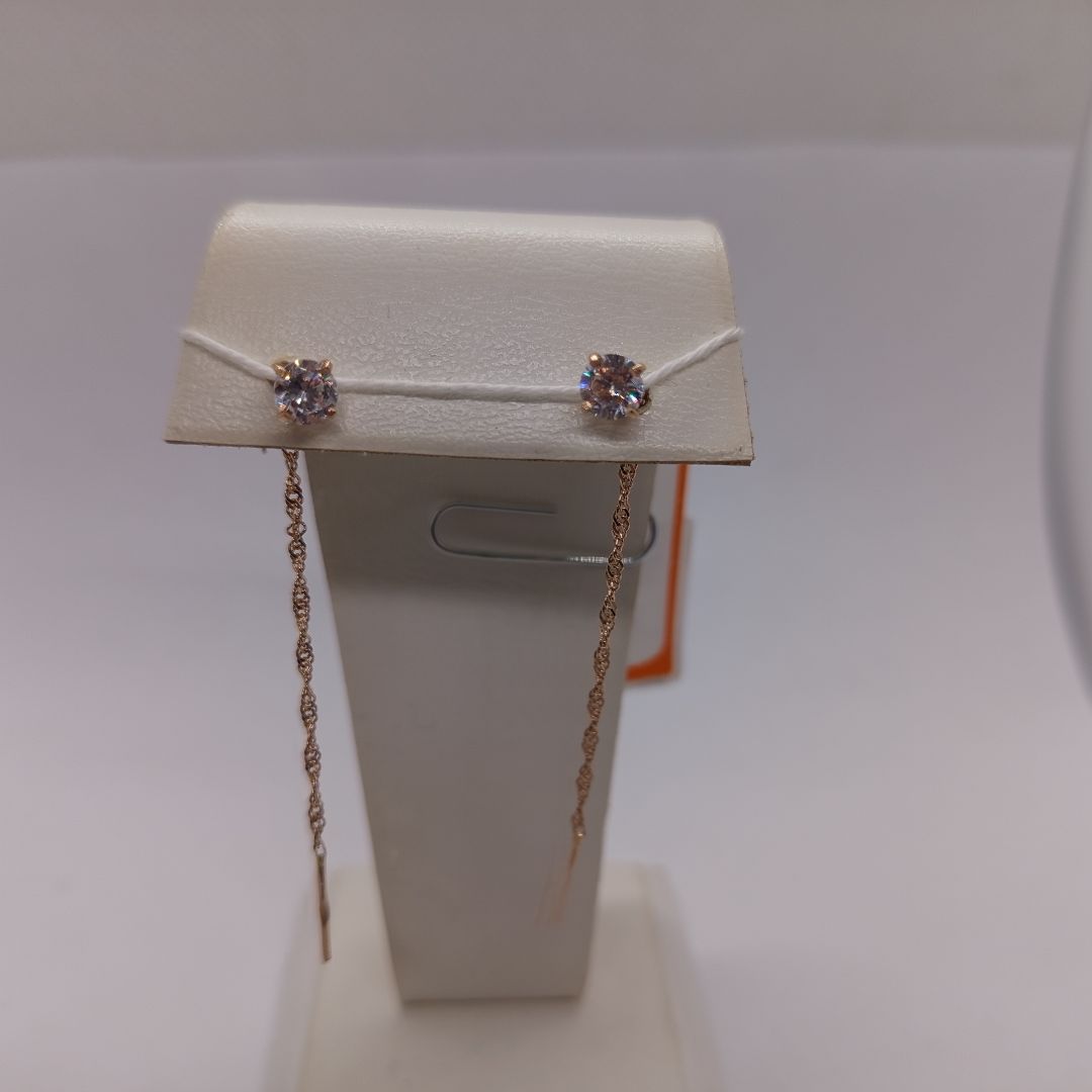 СПРО585 СЕРЬГИ ПРОДЕВКИ (Au 585)