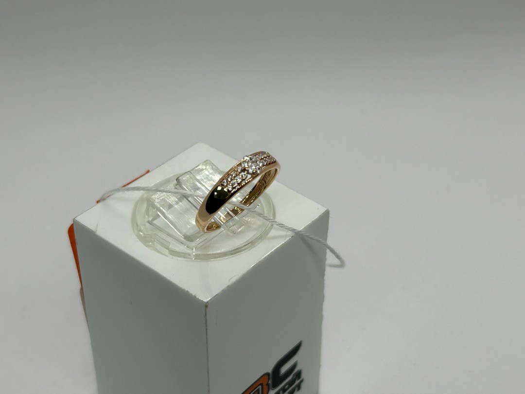 КОЛКМИ585 КОЛЬЦО С КАМНЯМИ (Au 585)