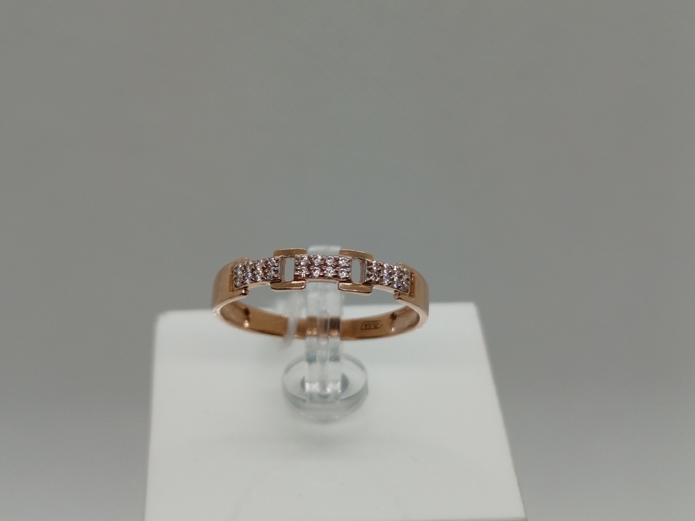 КОЛКМИ585 КОЛЬЦО С КАМНЯМИ (Au 585)