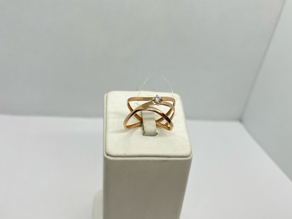 КОЛЬЦО С КАМНЕМ (Au 585)