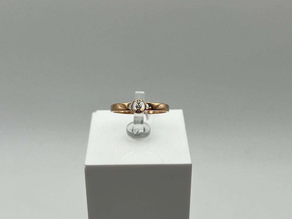 КОЛЬЦО БРИЛЛИАНТ Au 585