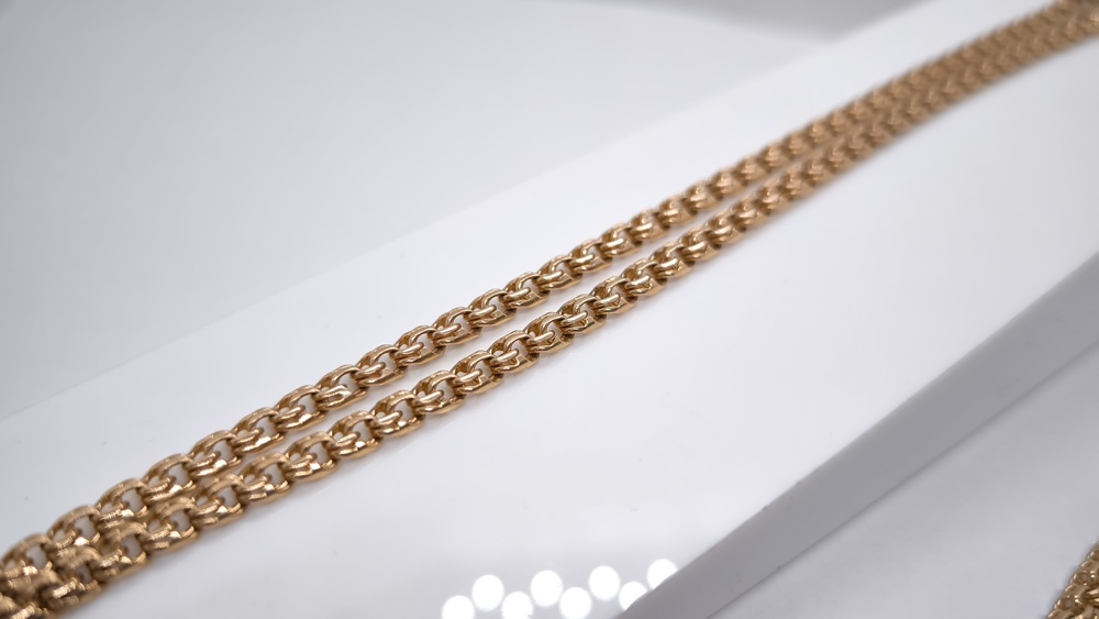 ЦЕПЬ ПОЛНОВЕСНАЯ Бисмарк (Au 585)