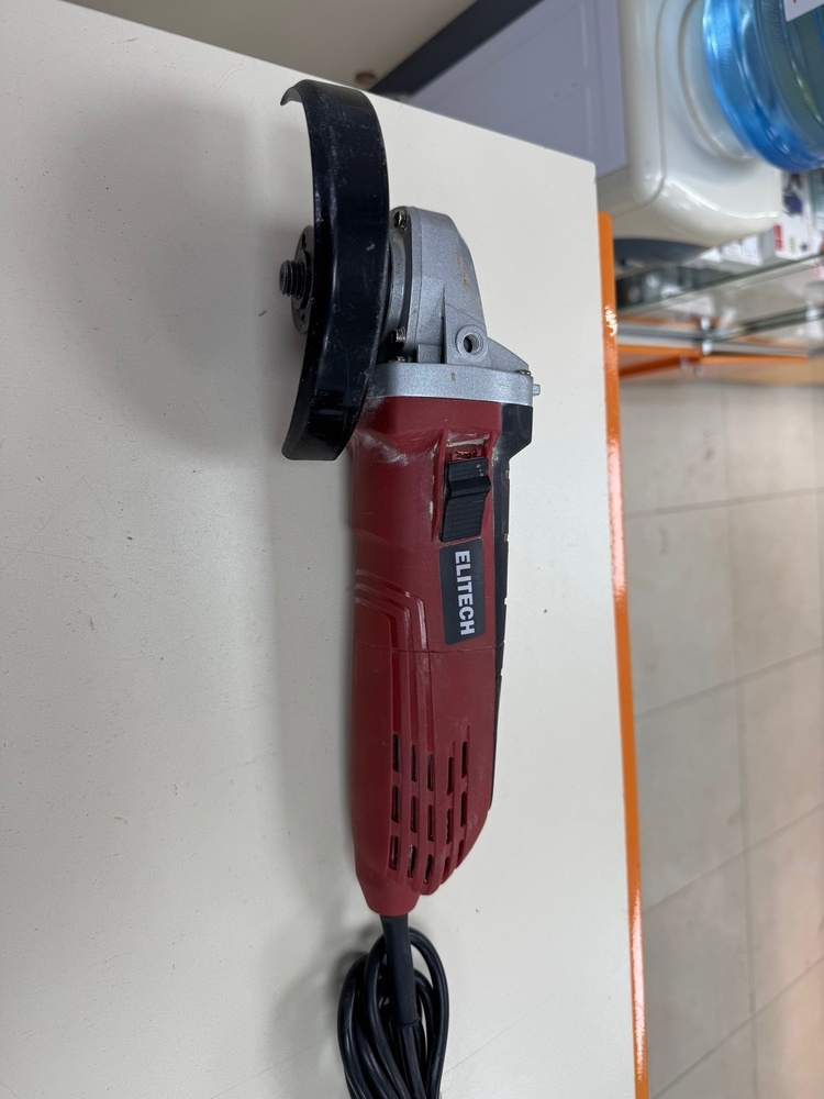 Угловая шлифмашина Elitech МШУ 10-125Э, 1000 Вт, 125 мм