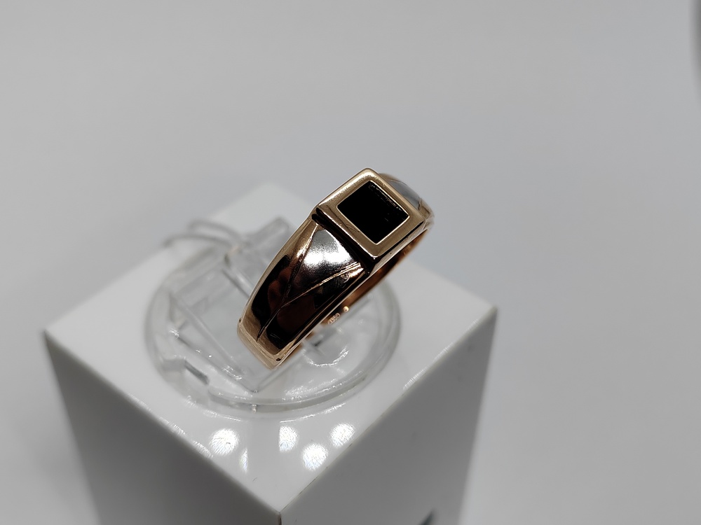 ПЕЧАТКА С КАМНЕМ (Au 585)