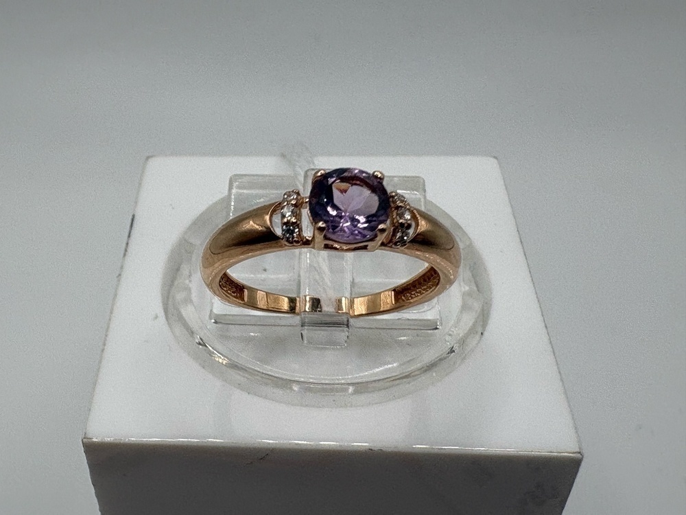 КОЛКМИ585 КОЛЬЦО С КАМНЯМИ (Au 585)