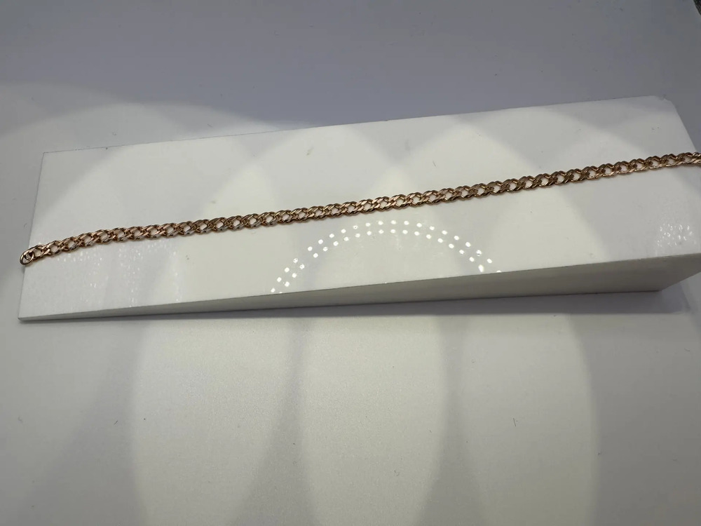 БРАСЛЕТ ПОЛНОВЕСНЫЙ Ромб двойной (Au 585)