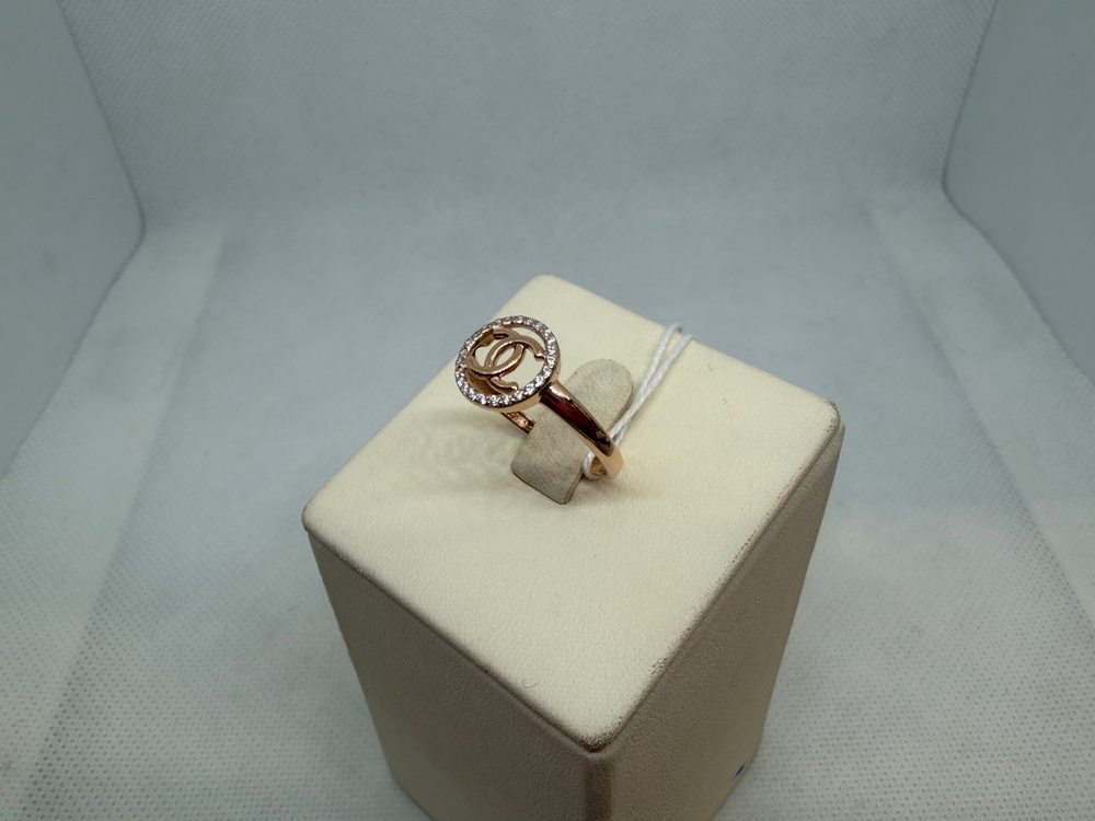 КОЛКМИ585 КОЛЬЦО С КАМНЯМИ (Au 585)