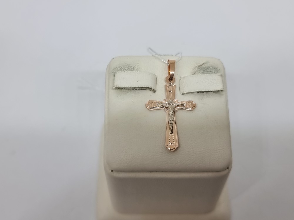 ПОДВЕСКА КРЕСТ (Au 585)