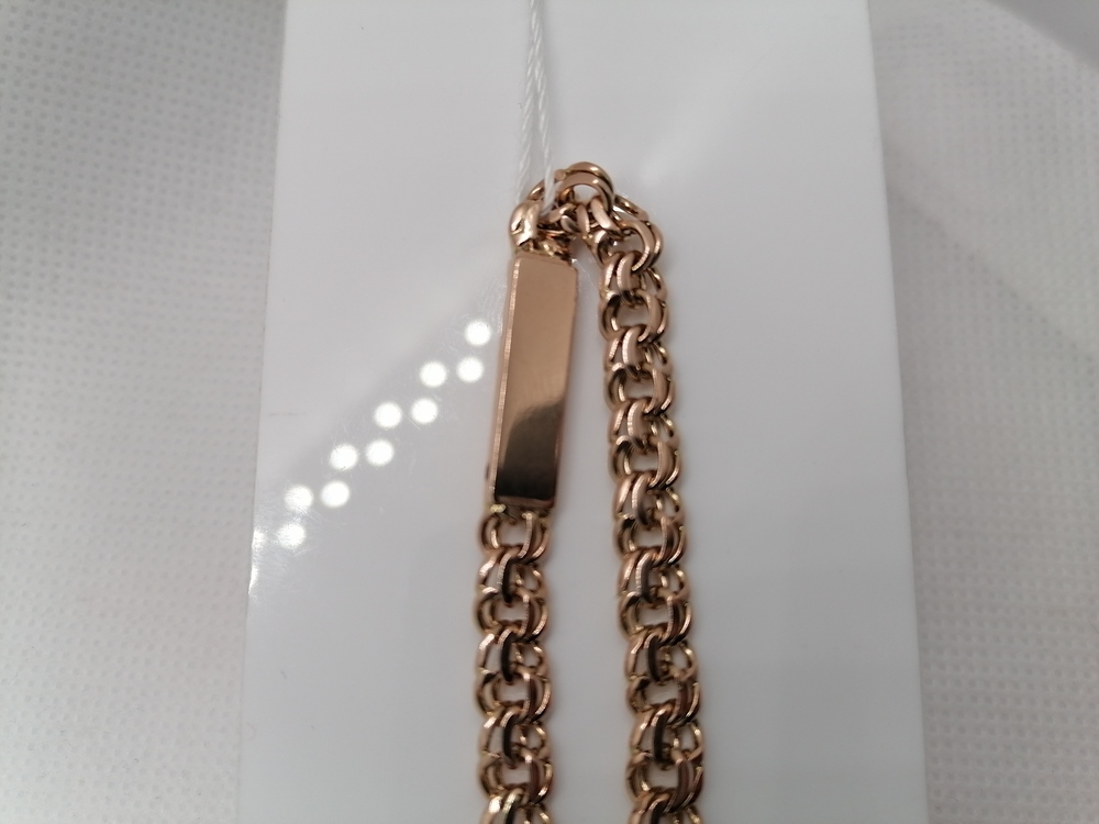 ЦЕПЬ ПОЛНОВЕСНАЯ Бисмарк (Au 585)