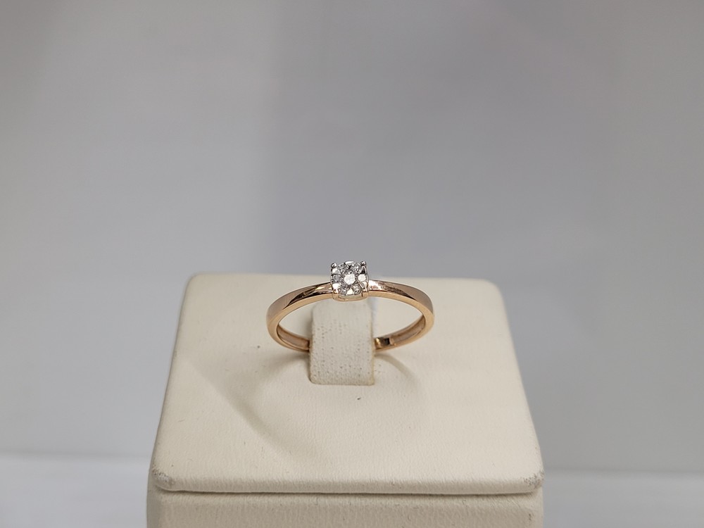 КОЛЬЦО БРИЛЛИАНТ Au 585