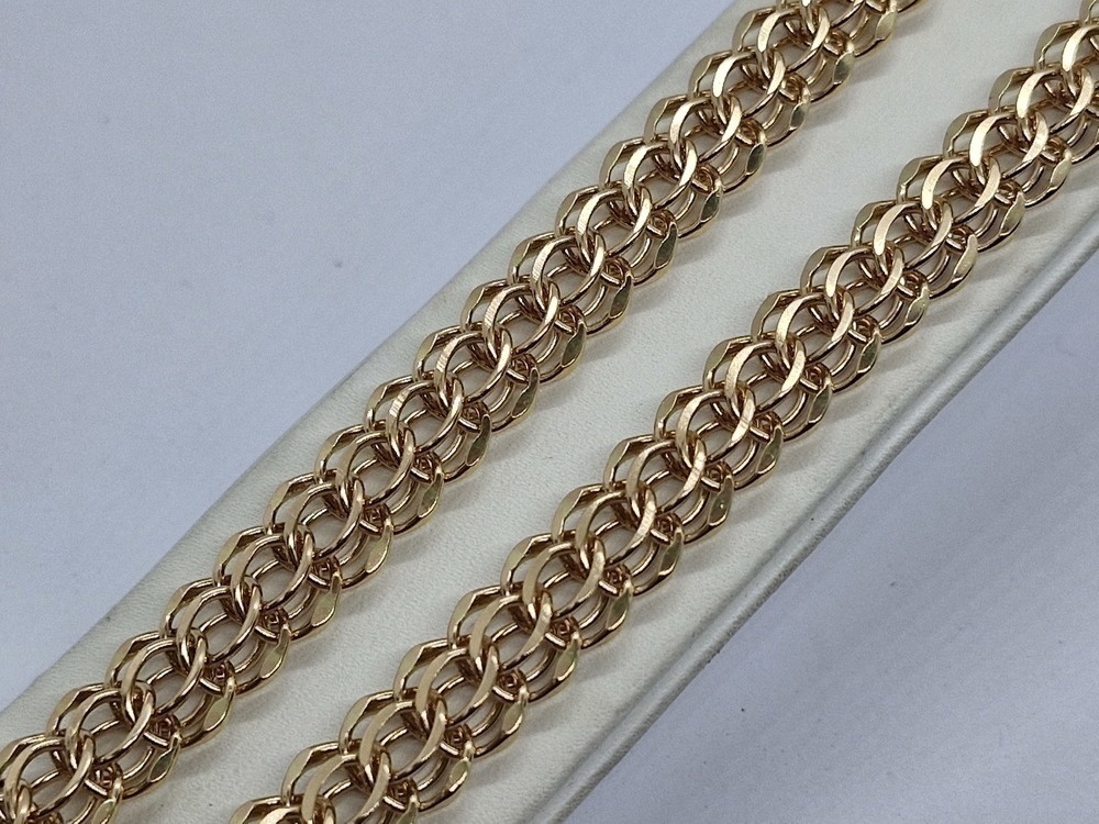 ЦЛИТ585 ЦЕПЬ ПОЛНОВЕСНАЯ Итальянка (Au 585)