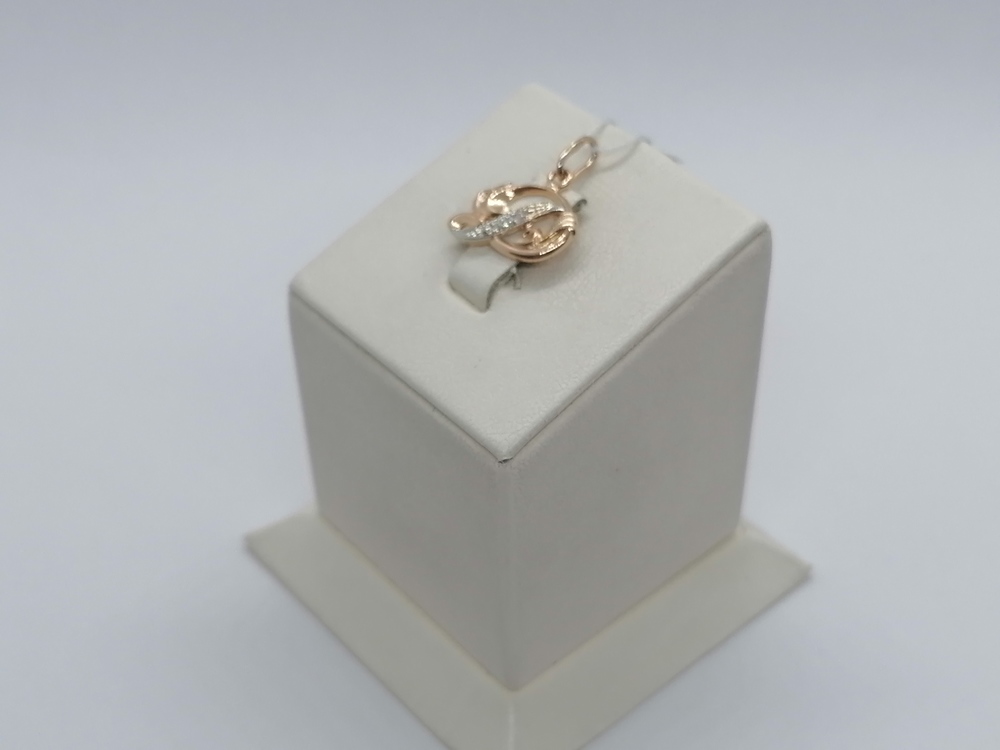 ПОДВЕСКА С КАМНЯМИ (Au 585)