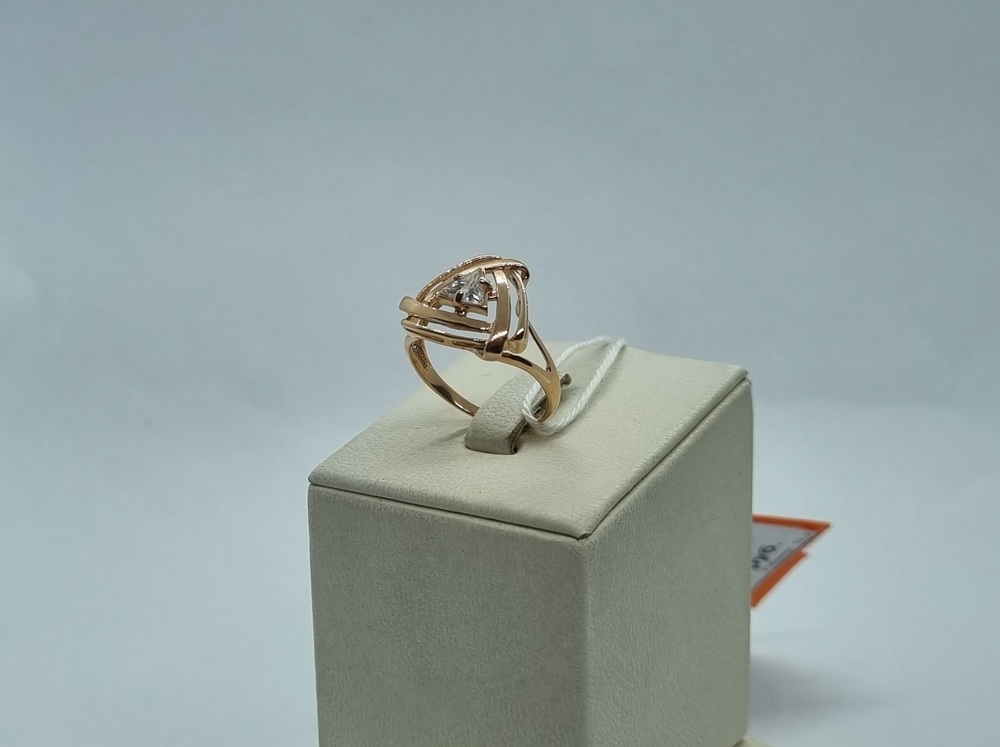 КОЛЬЦО С КАМНЕМ (Au 585)