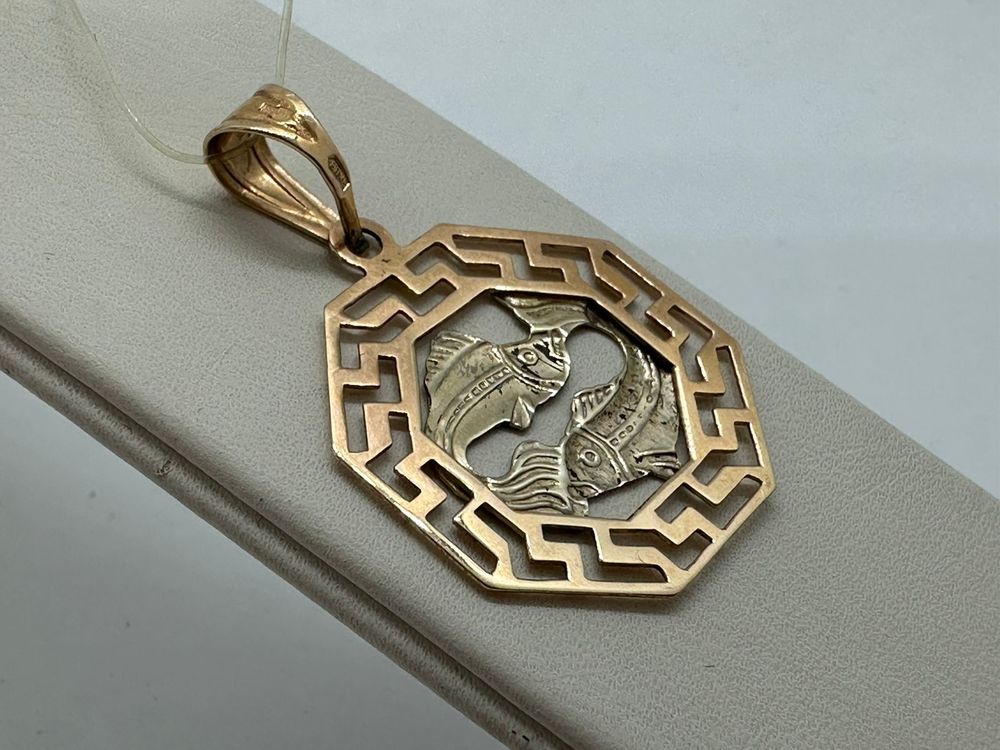 930 ПОДВЕСКА ЗНАК ЗОДИАКА без камня (Au 585)