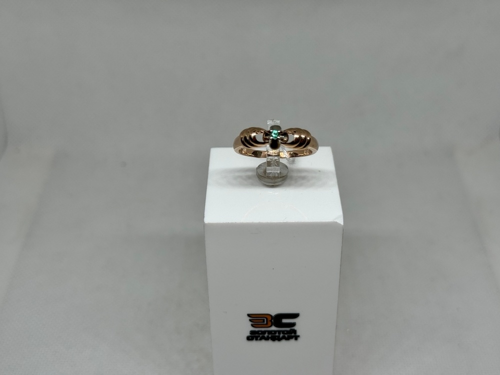 КОЛКМ585 КОЛЬЦО С КАМНЕМ (Au 585)