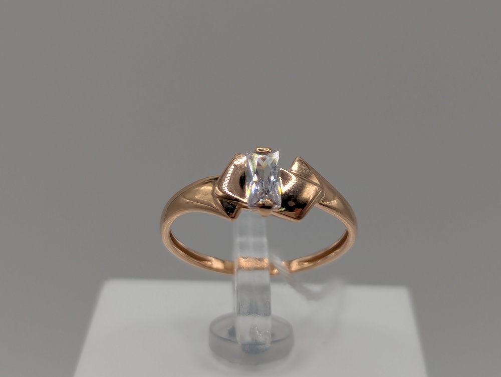 КОЛКМ585 КОЛЬЦО С КАМНЕМ (Au 585)