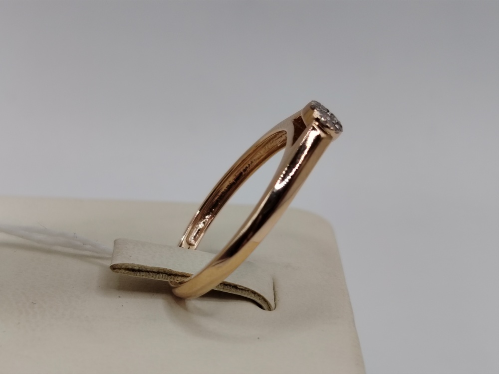 КОЛЬЦО БРИЛЛИАНТ Au 585